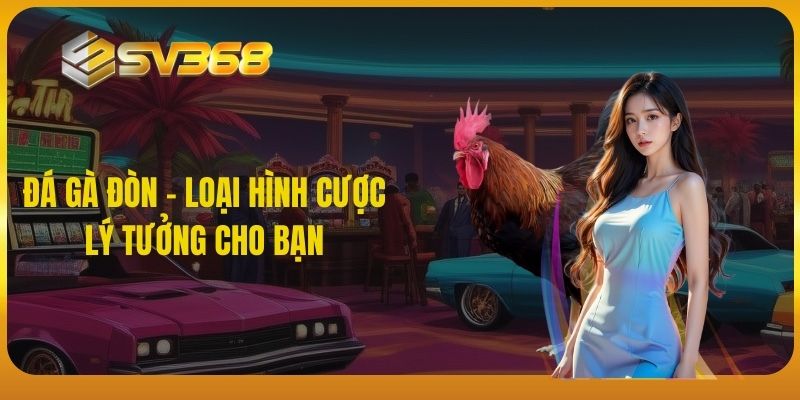 Đá gà đòn - loại hình cược lý tưởng cho bạn