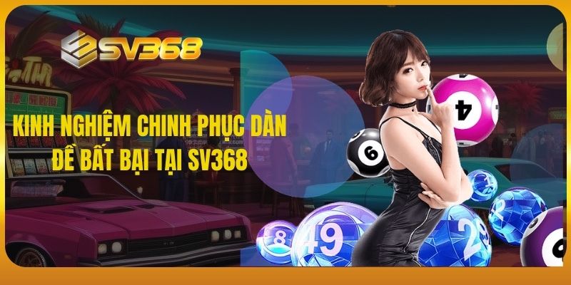 Kinh nghiệm chinh phục dàn đề bất bại tại SV368