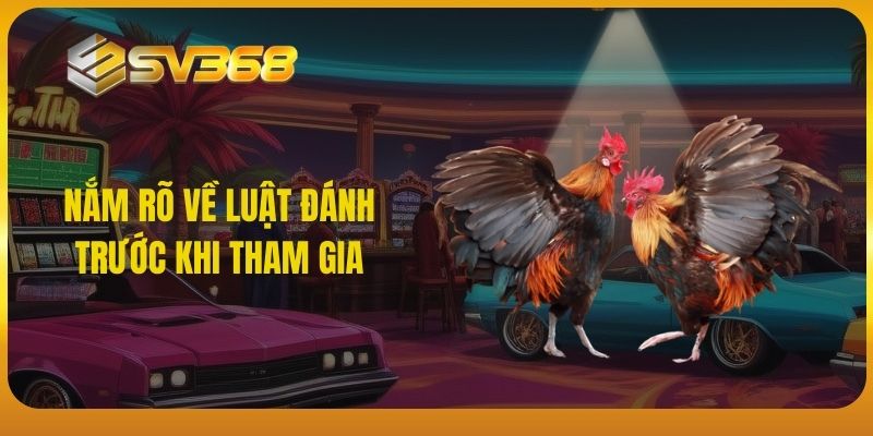 Nắm rõ về luật đánh trước khi tham gia